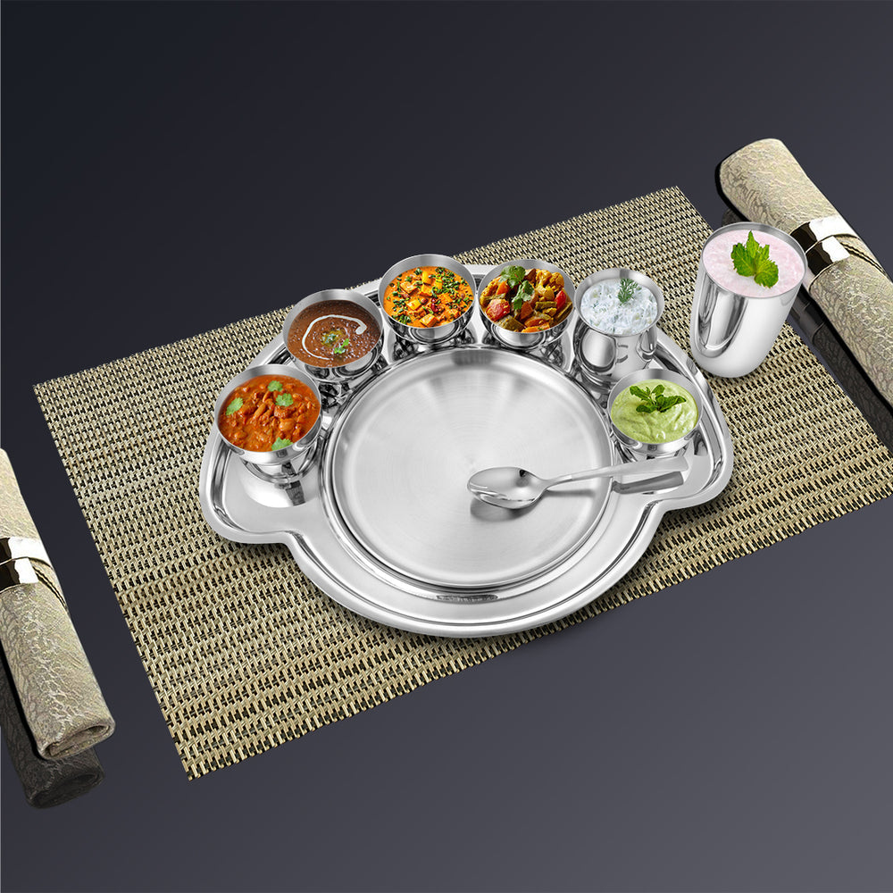 Stainless Steel Thali Set Nifty