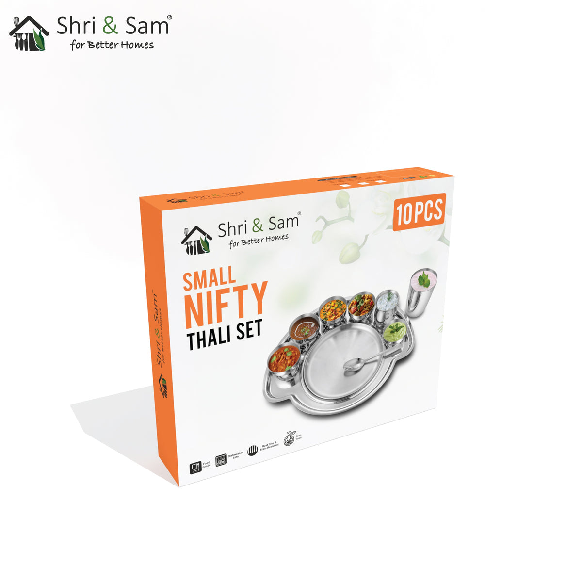 Stainless Steel Thali Set Nifty
