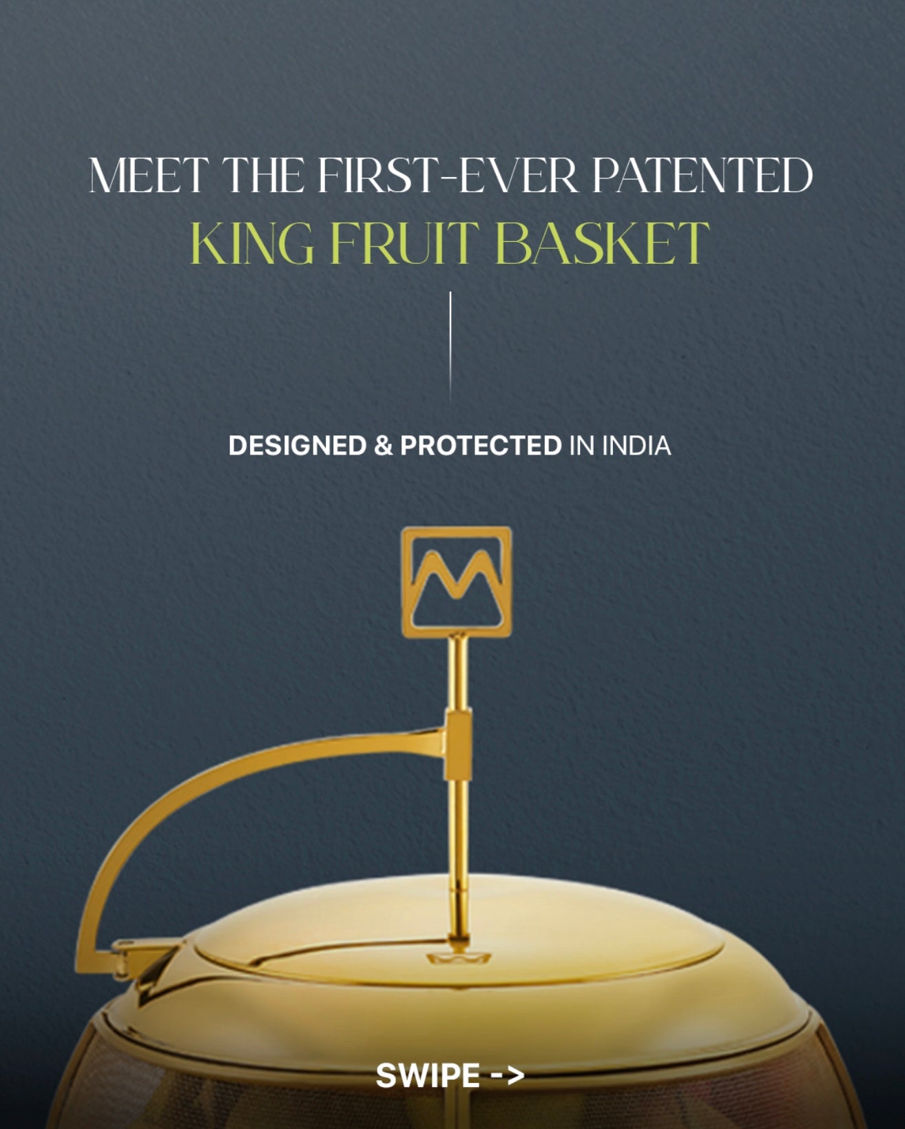 King Gold Fruit Basket