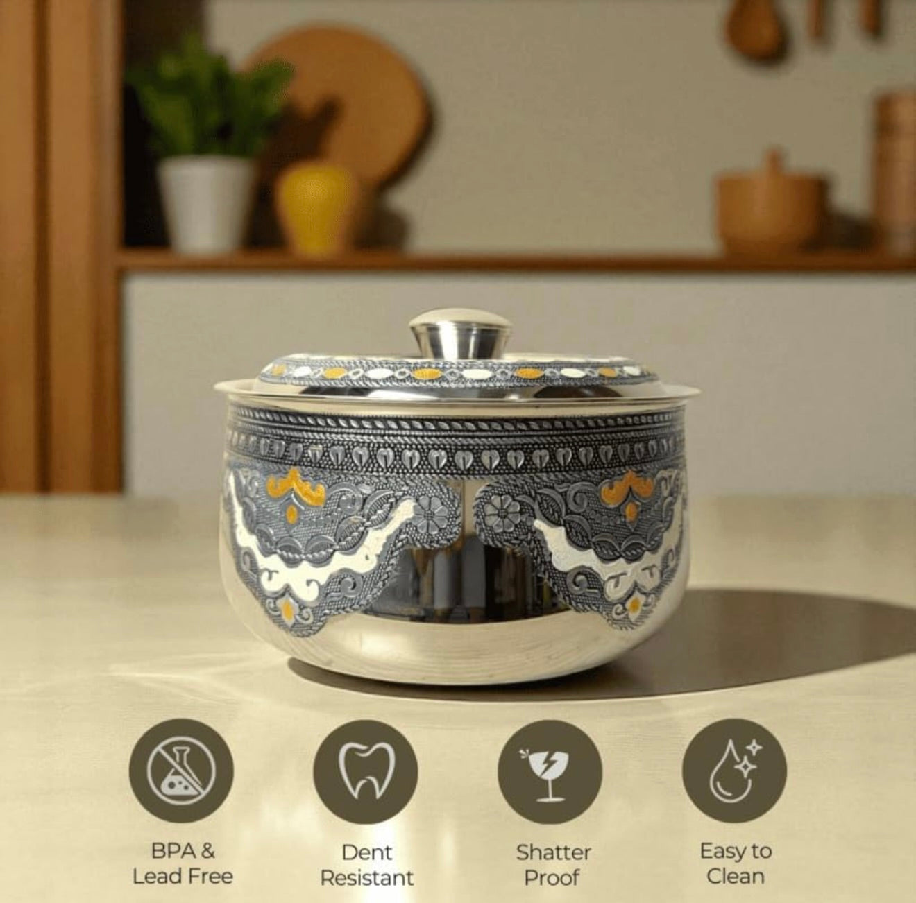 Perfect for gifting sweets and building kitchen aesthetic (3 L)