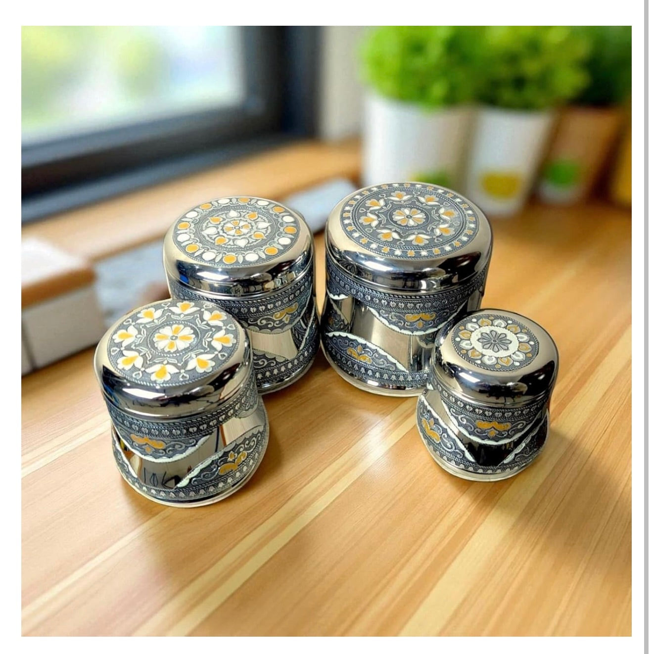 Perfect for gifting sweets and kitchen aesthetic (1.75 L) (S)
