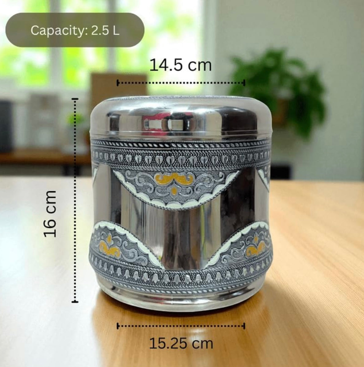 Perfect for gifting sweets and kitchen aesthetic (2.5 L) (M)