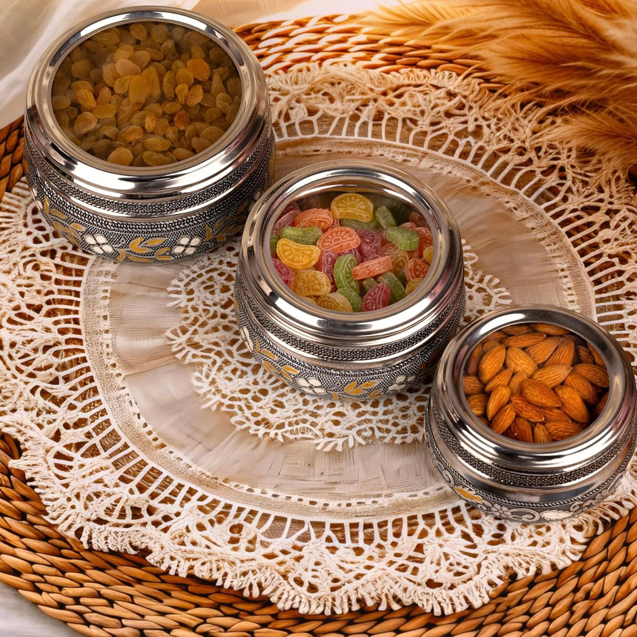 Perfect for gifting sweets and kitchen aesthetic (9’’)