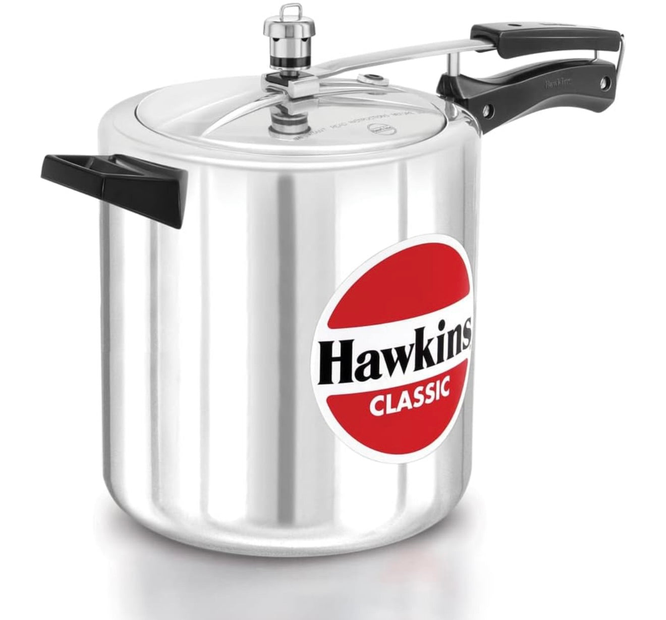 Hawkins Classic Inner Lid Aluminium Pressure Cooker (Tall), 8 Litre, Silver (CL8T