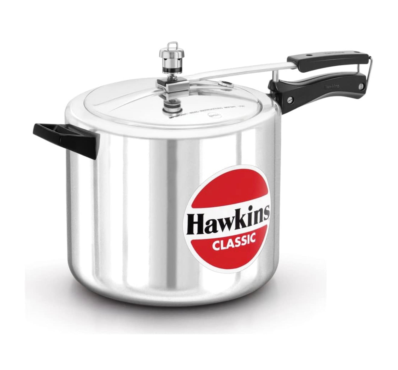 Hawkins Classic Aluminium Inner Lid Pressure Cooker, 10 Litre, Silver (CL10)