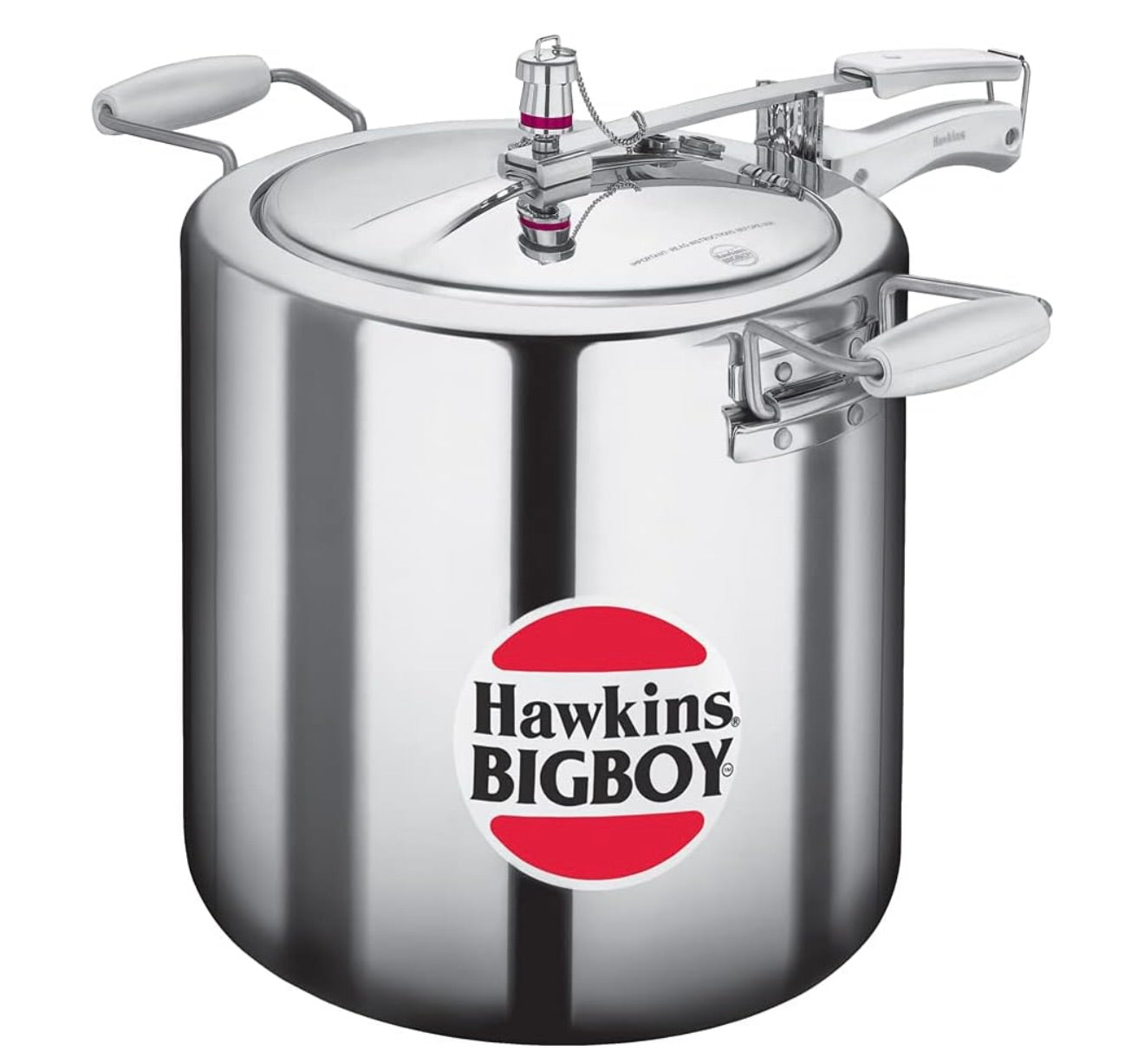 Hawkins Bigboy Aluminum Pressure Cooker, 22 Litres