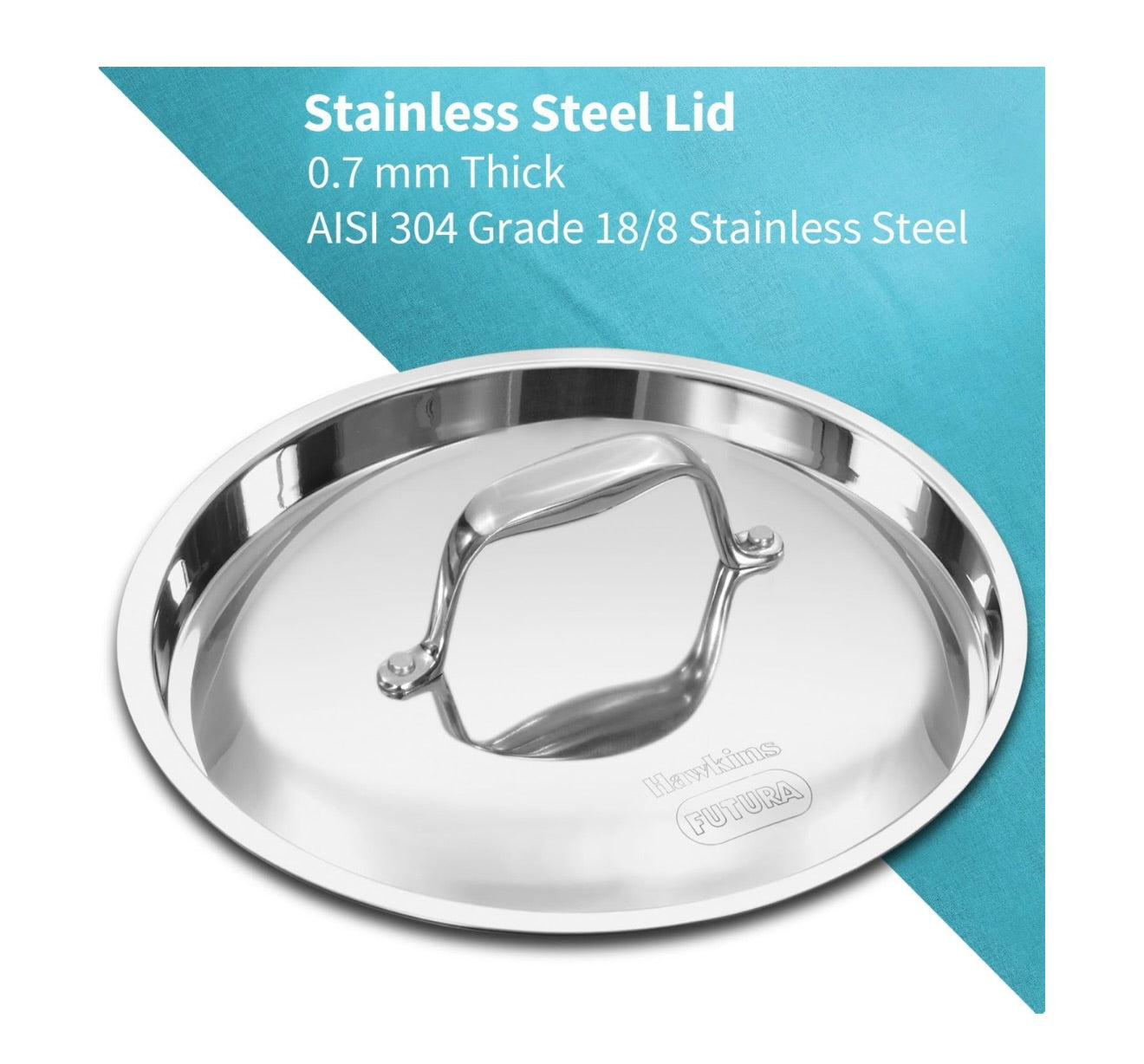 Hawkins Pro 1.5 Litre Sauce Pan, Tri-Ply Stainless Steel Tea Pan/Milk Pan with Stainless Steel Lid, Silver (PSSP15S)