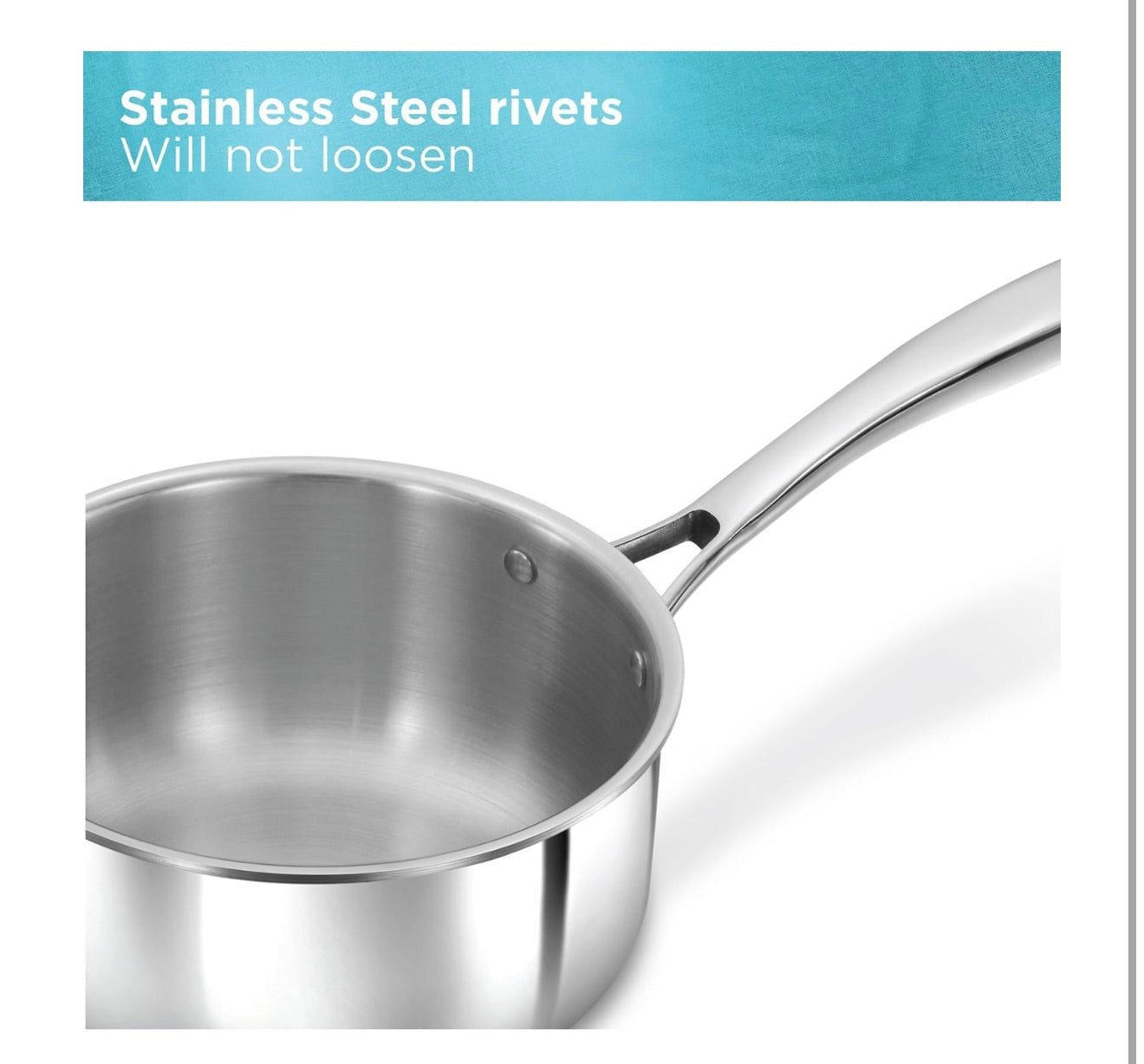 Hawkins Pro 2.5 Litre Sauce Pan, Triply Sauce Pan with Stainless Steel Handle and Stainless Steel Lid, Silver (PSSP25S)