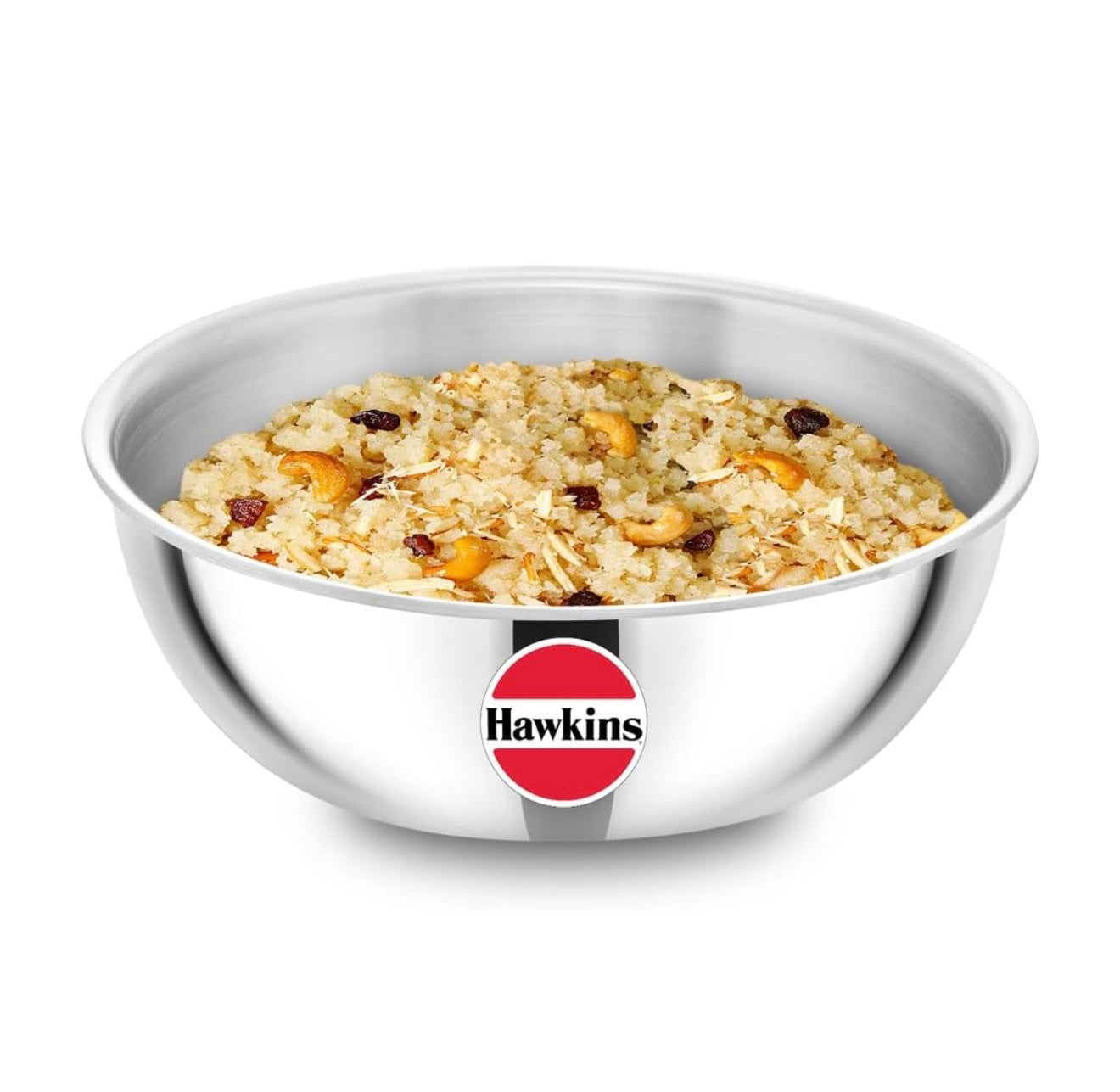 Hawkins 1.5 Litre Metro Kadhai, Triply Stainless Steel Induction Tasla, Silver (SSTA15)