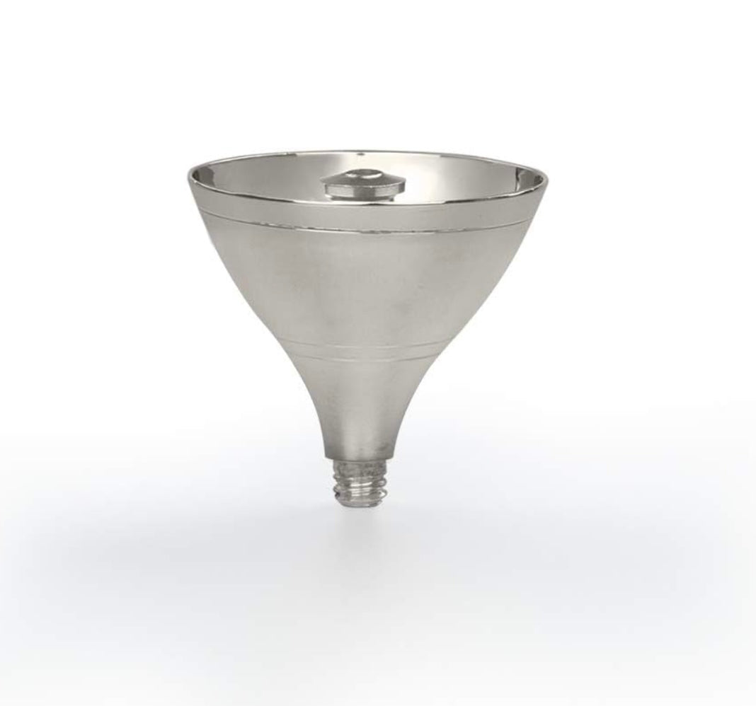Lantern Diya with Glass Cover, Nickel Diya