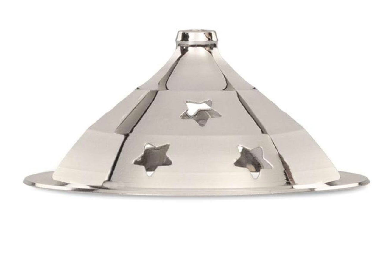 ATC USA - Borosil Akhand Diya (Large, Nickel)