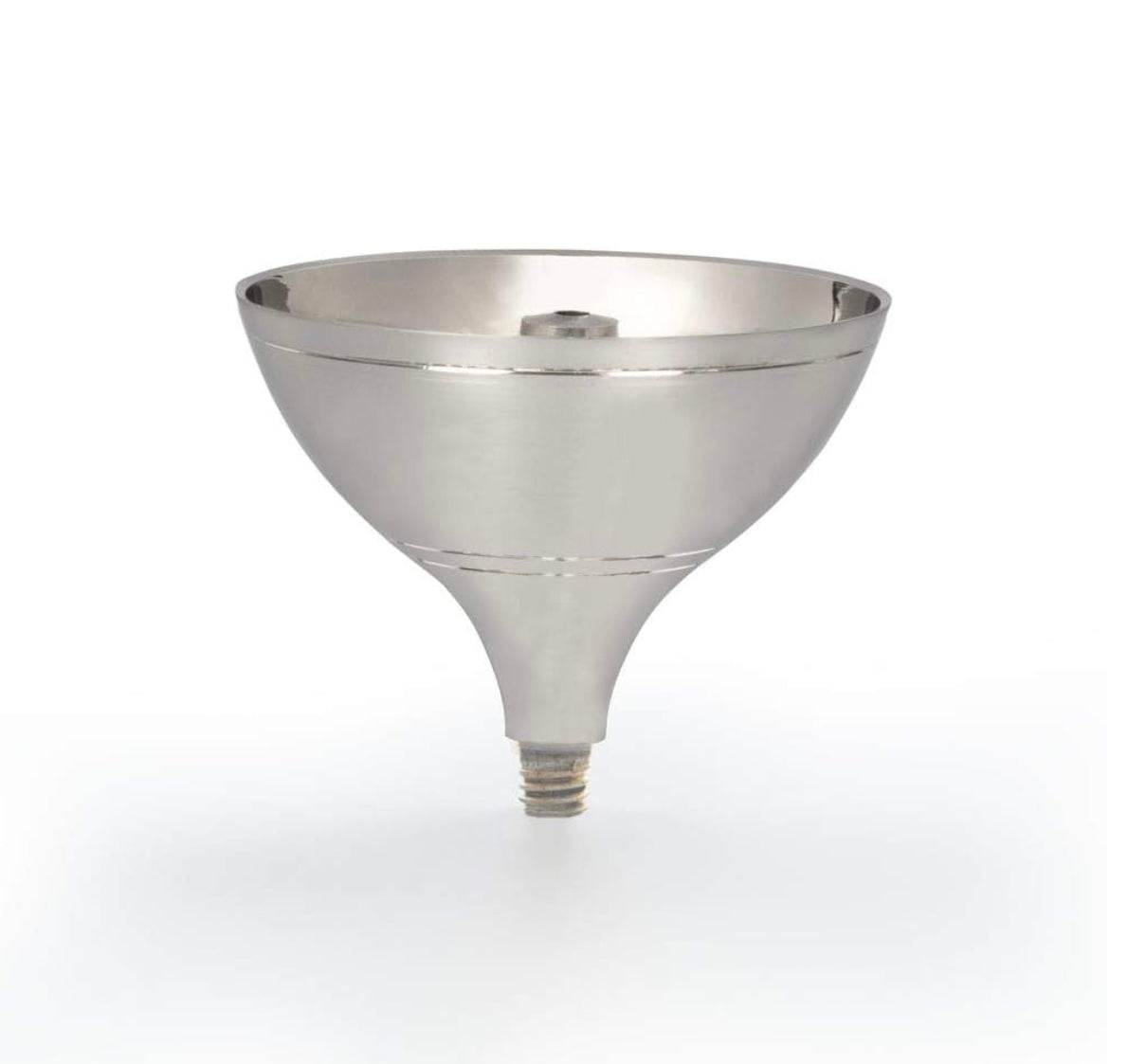 ATC USA - Borosil Akhand Diya (Large, Nickel)