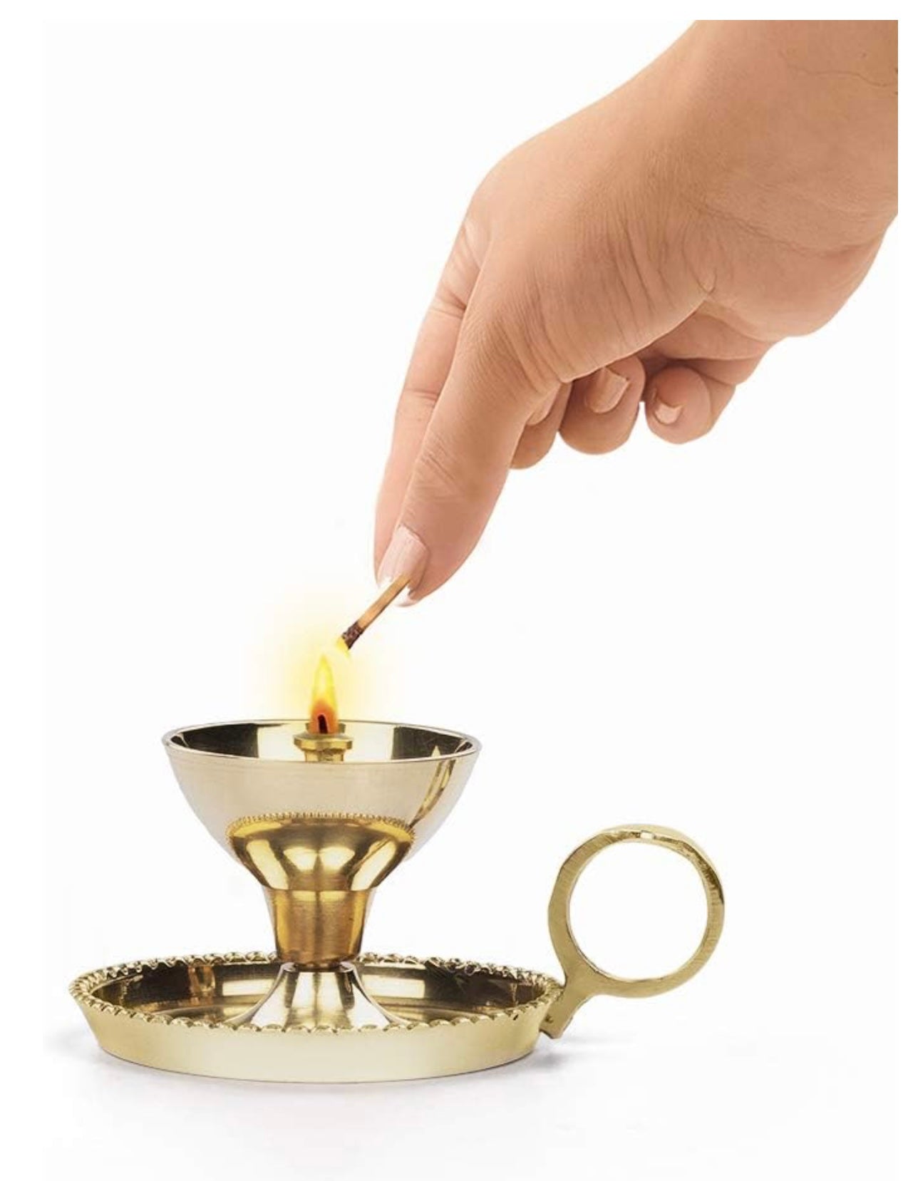 Lantern Diya with Glass Cover