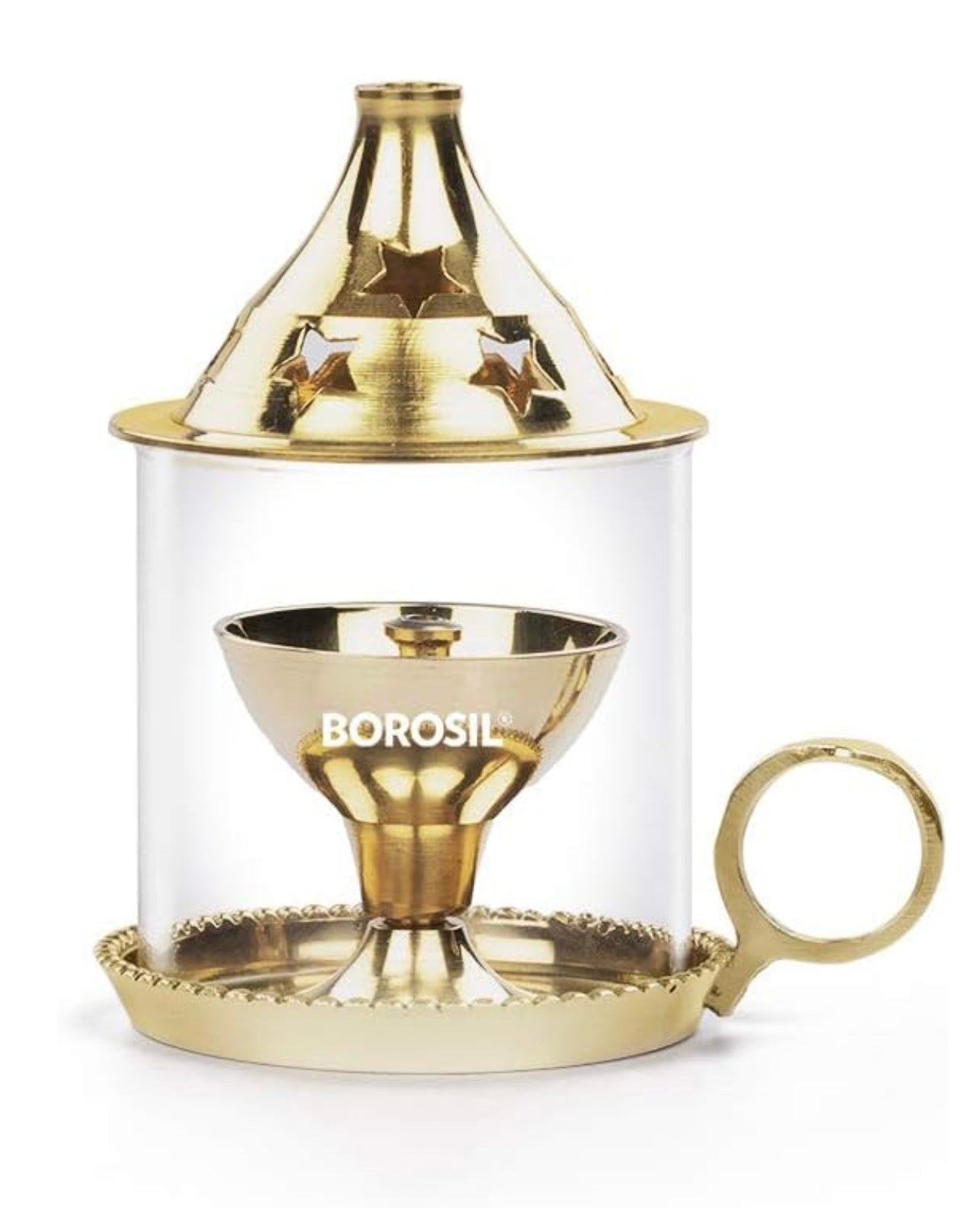 Lantern Diya with Glass Cover