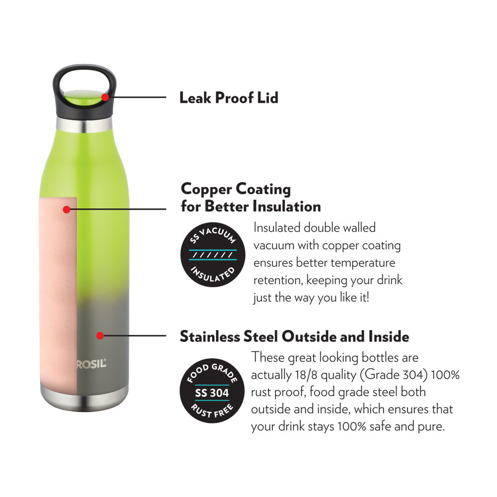 Borosil ColourCrush Green, 700ml