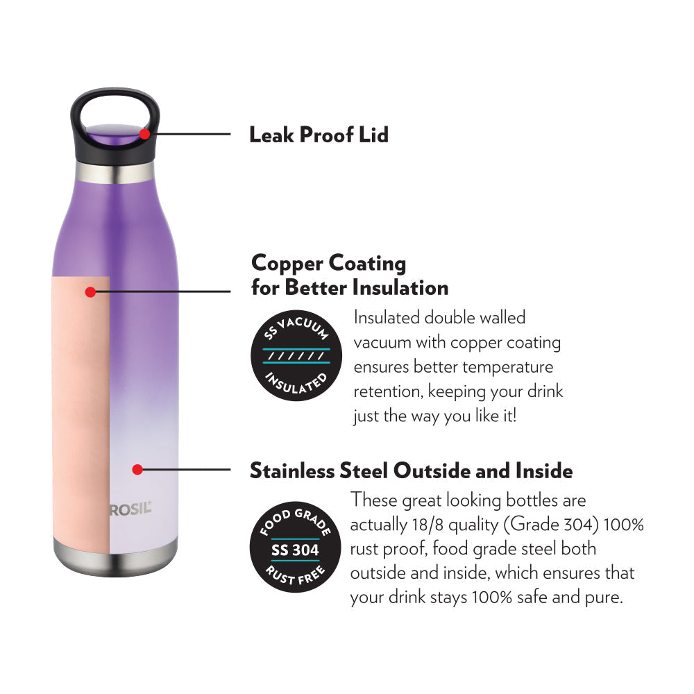 Borosil ColourCrush Violet, 700ml