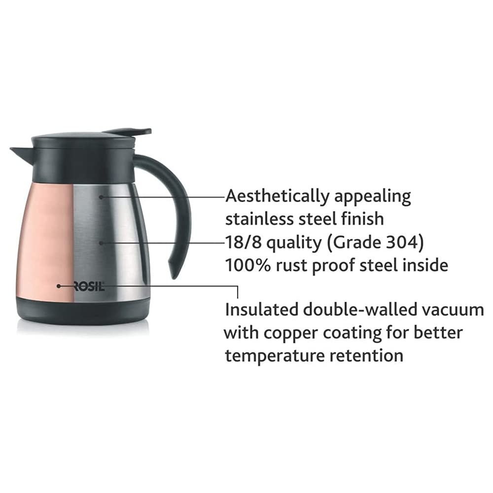 Borosil Insulated Tea Pot, 1L