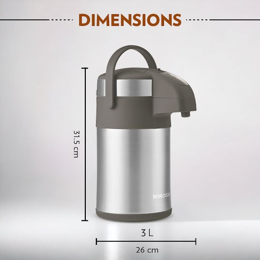 Airpot Insulated Flask, 3L