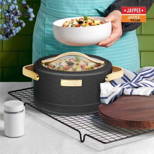 Jaypee Luxura Klass Casserole 3 Piece Set Black
