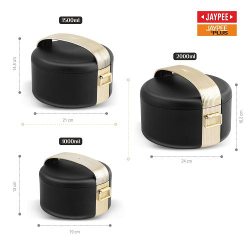 REGALIA CASSEROLE SET BLACK