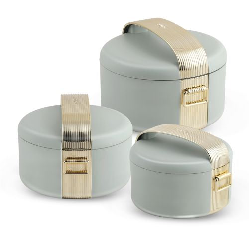REGALIA CASSEROLE SET GREEN