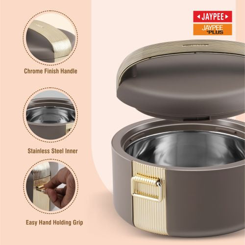 REGALIA CASSEROLE SET BROWN