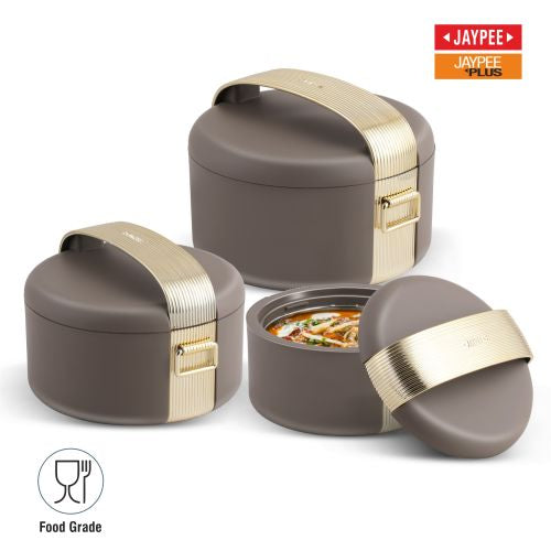 REGALIA CASSEROLE SET BROWN
