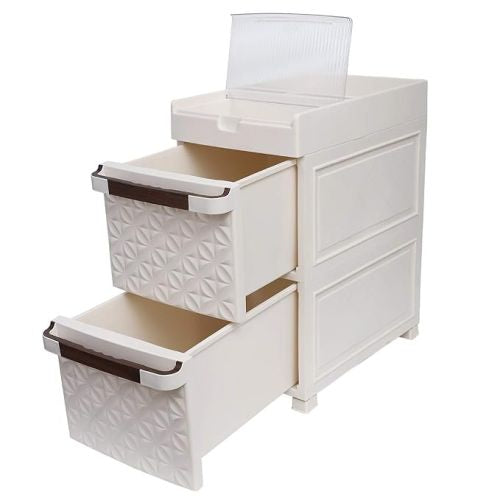 CABINETS DRAWERS 2 IVORY