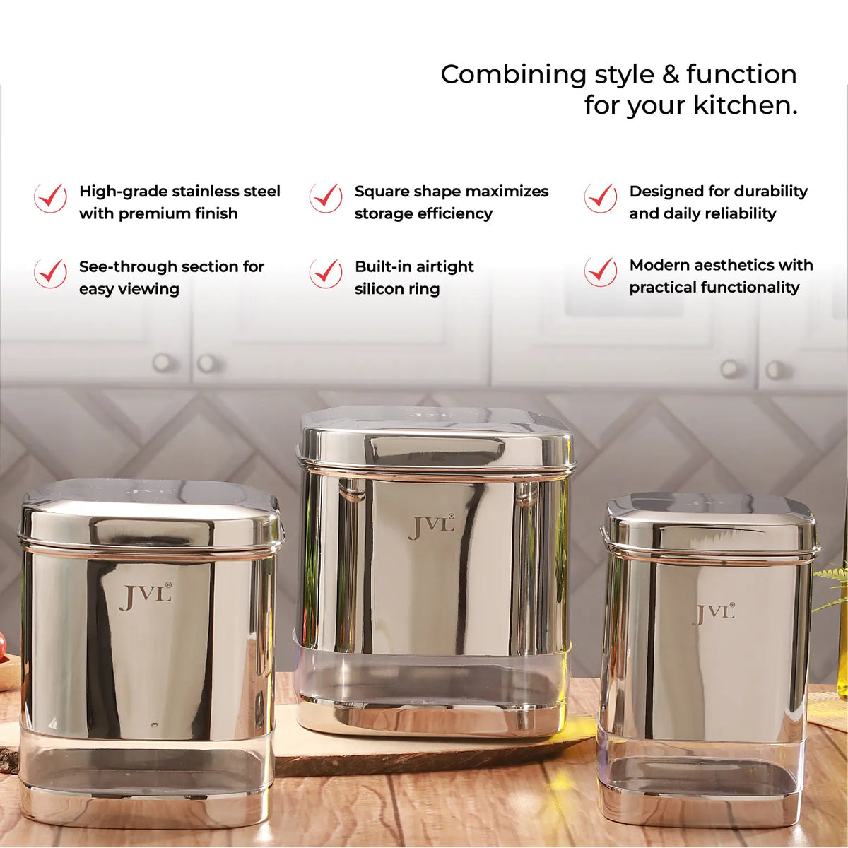 Flossy Clear Canister 3600 ml