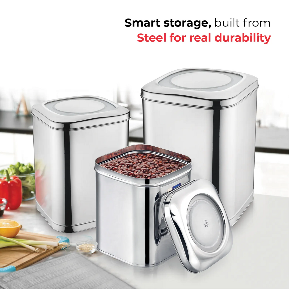 Square Tin 8.5L