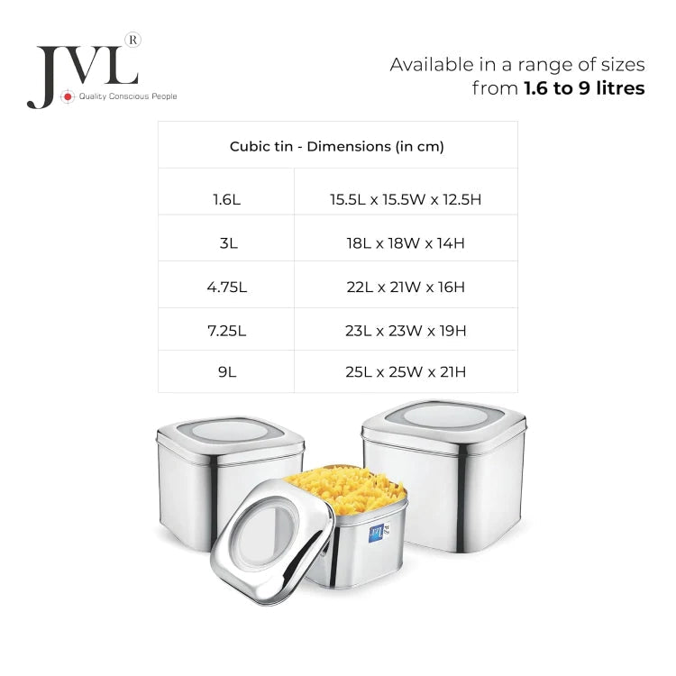 Cubic Tin 4.75L