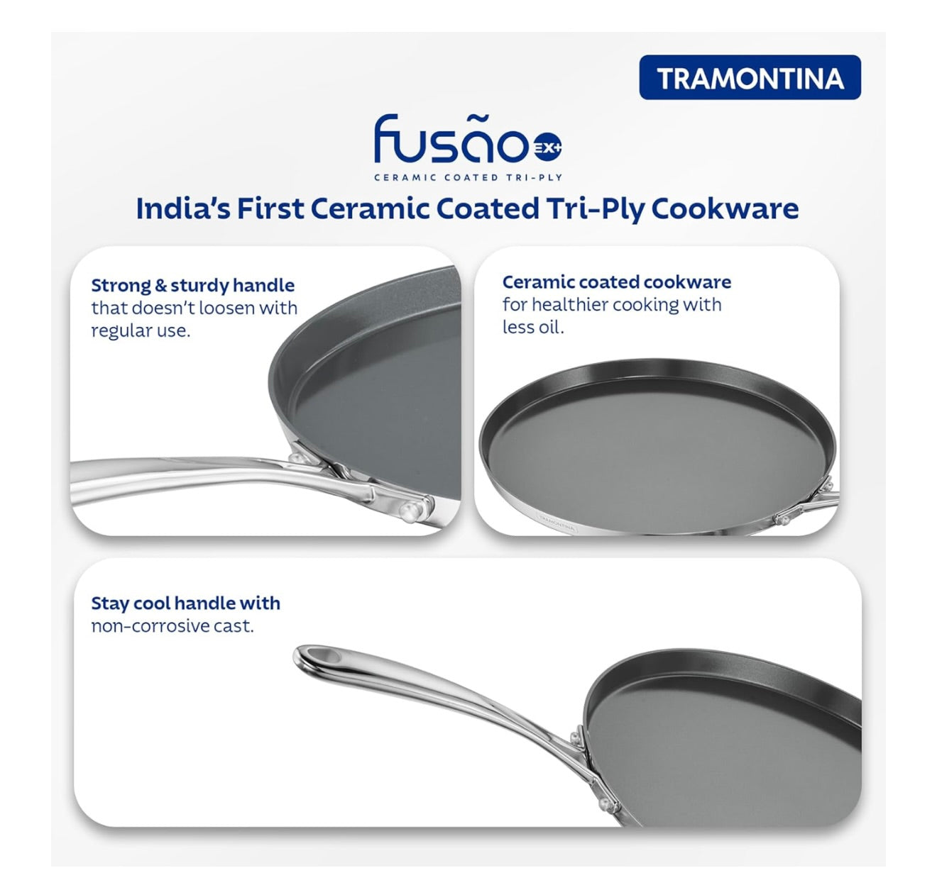Stay Cool Handle I 10 Year Warranty*, Silver