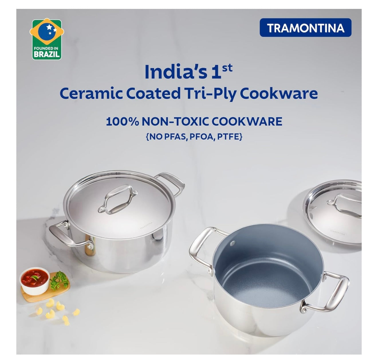 Stay Cool Handle I 10 Year Warranty* By Brand, Silver