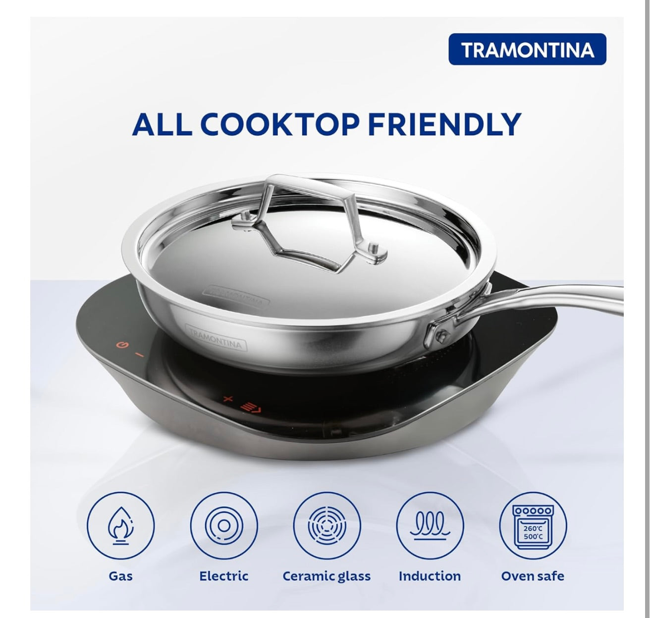Stay Cool Handle I 10 Year Warranty*, Silver