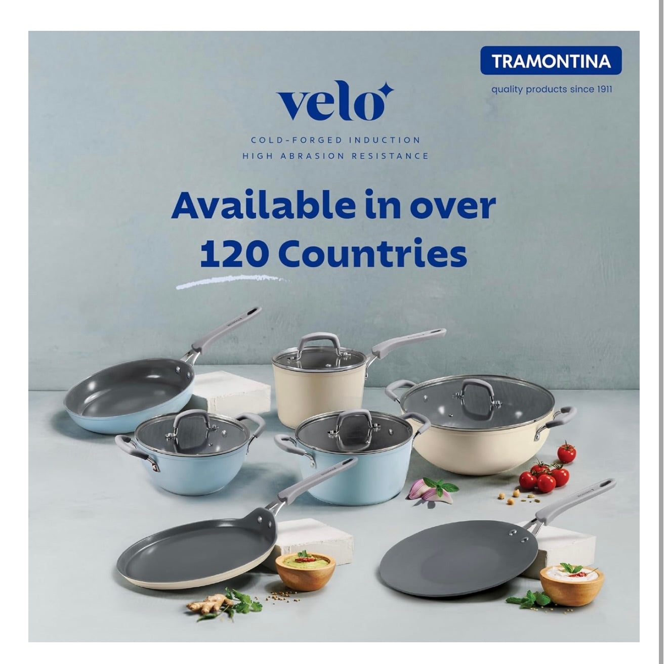 TRAMONTINA Velo Forged Fry Pan 20 cm - Sea