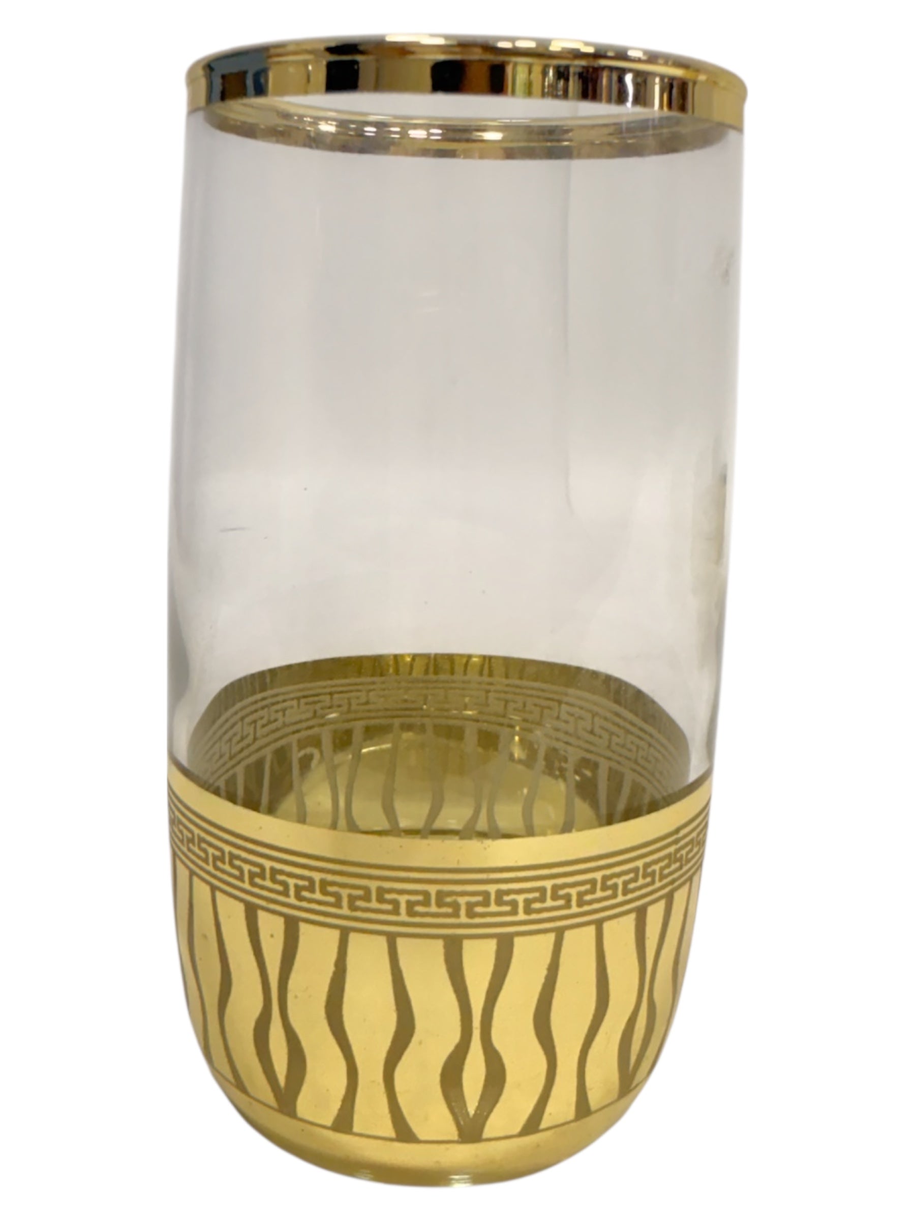 Gold glass 6 pcs (tall)