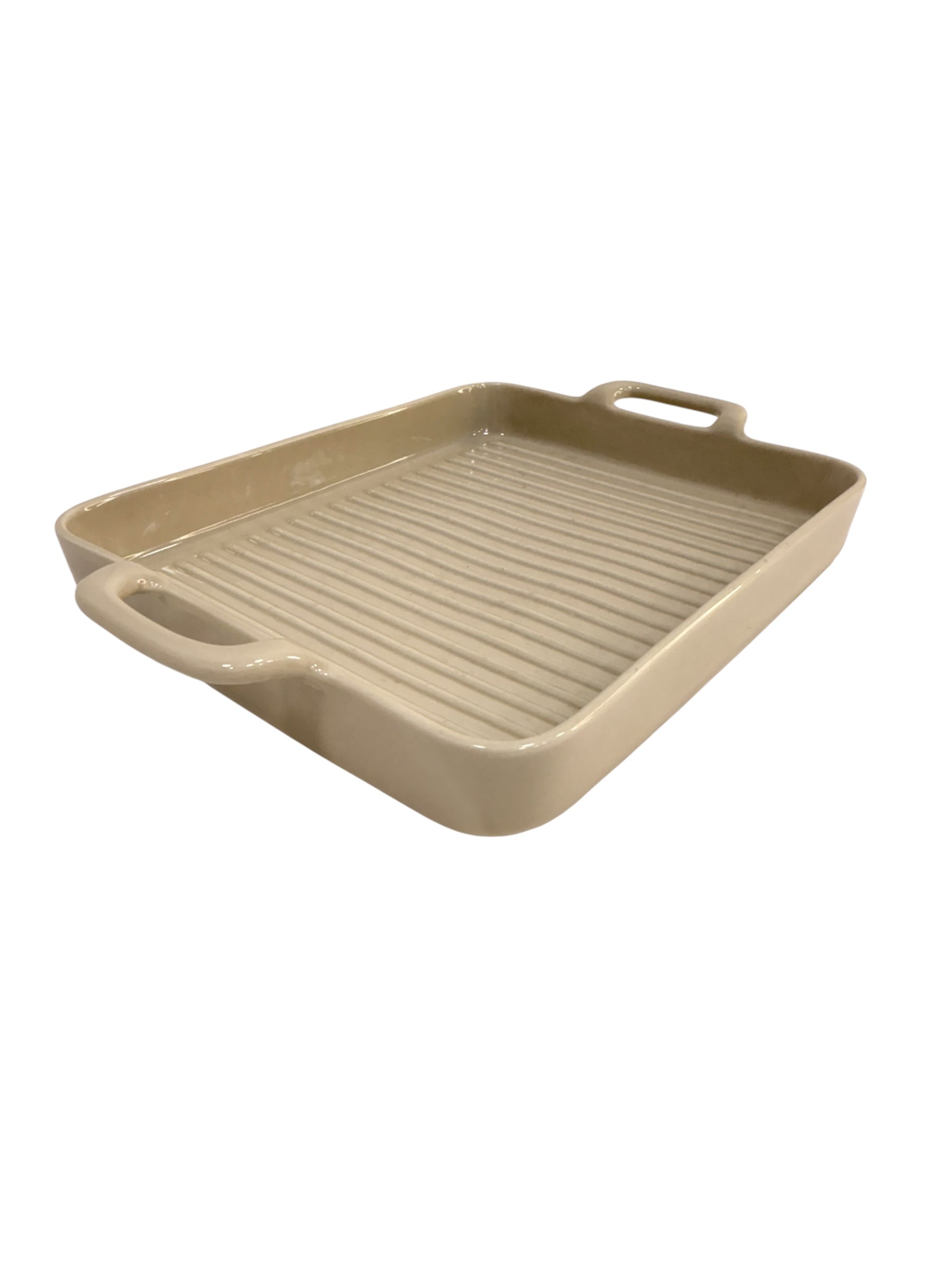 Ceramic platter set 6 pcs (ivory)