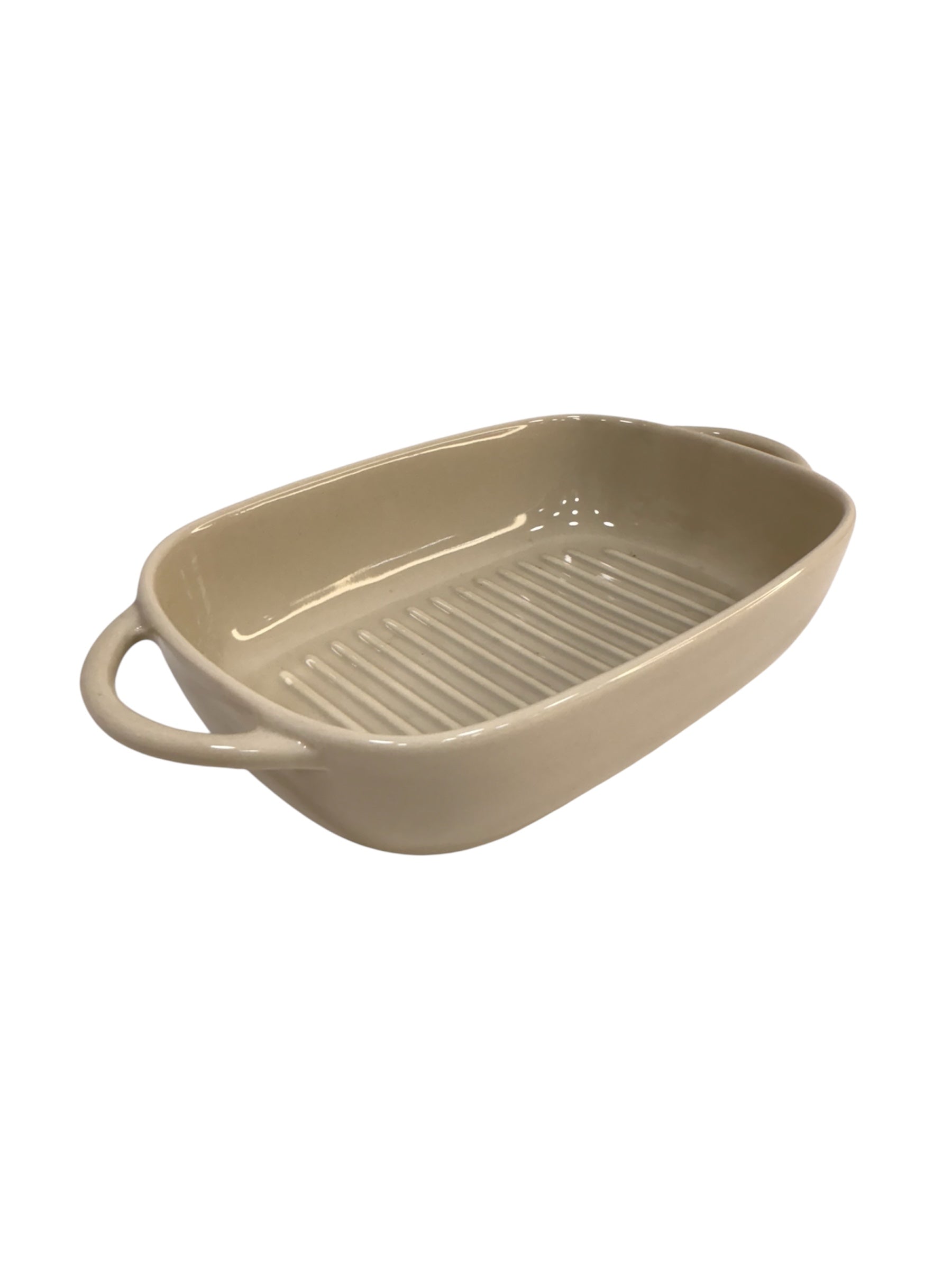 Ceramic platter set 6 pcs (ivory)
