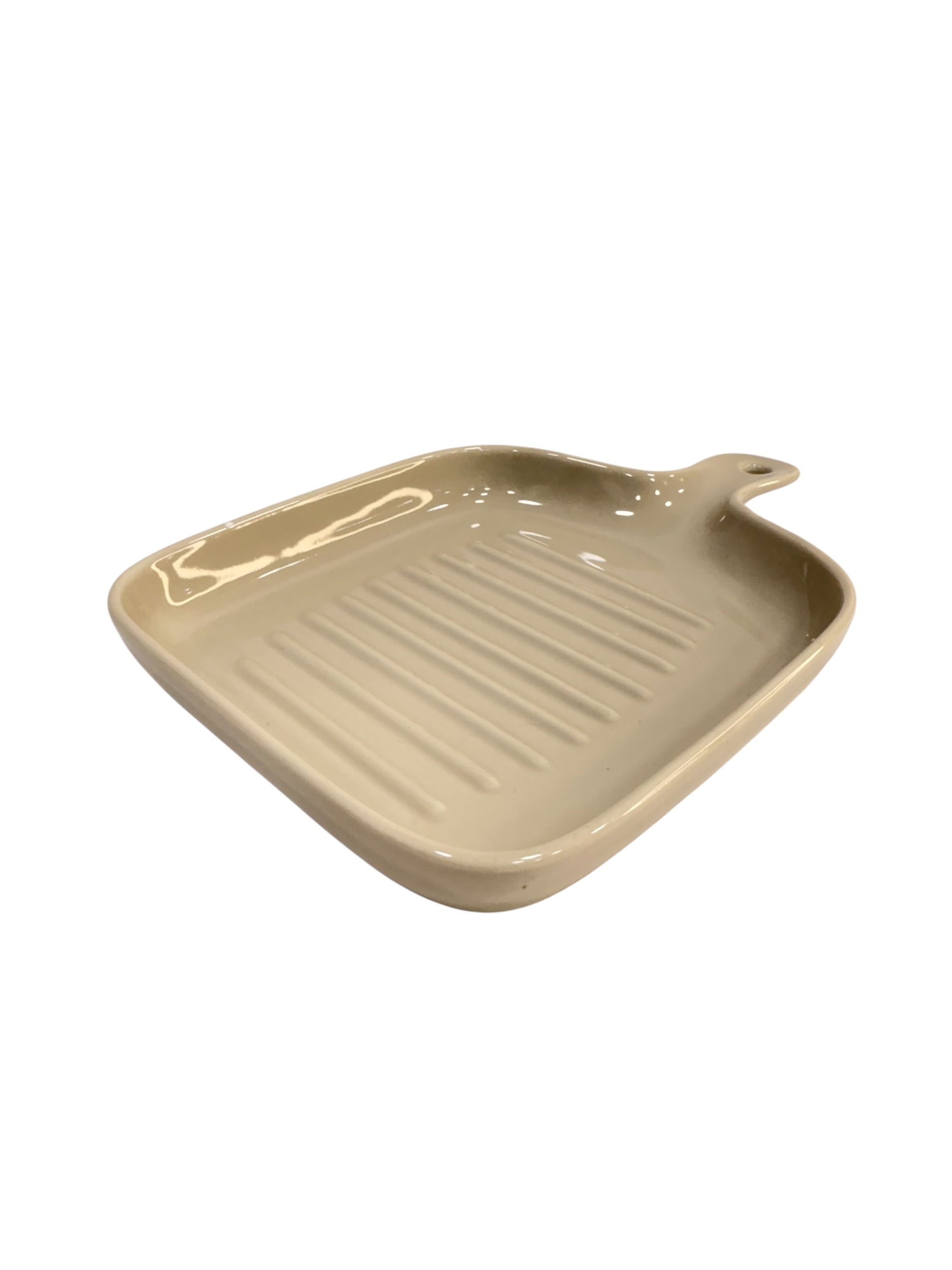Ceramic platter set 6 pcs (ivory)