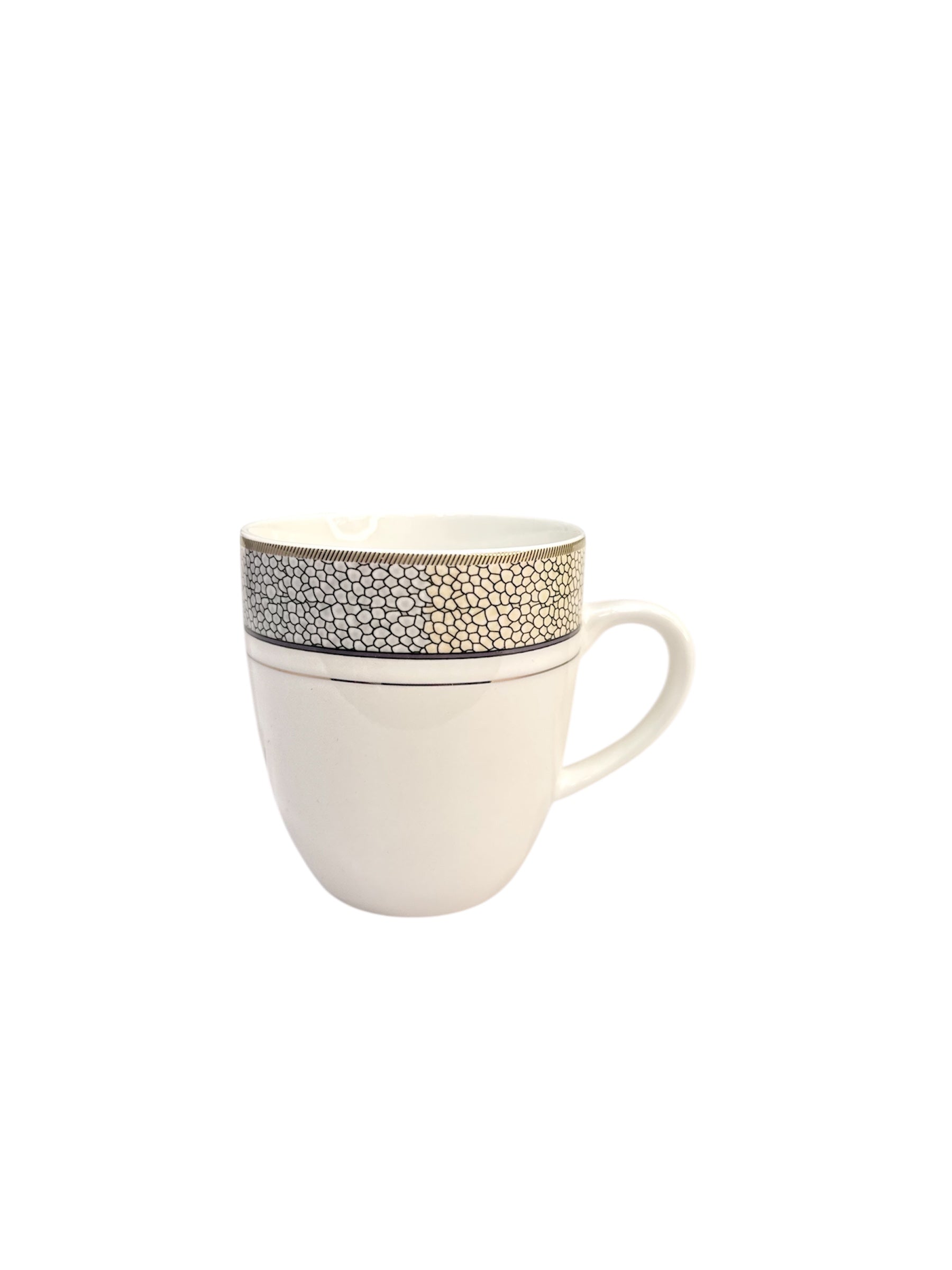 Exclusive luxury 6 pcs mug set gold plated