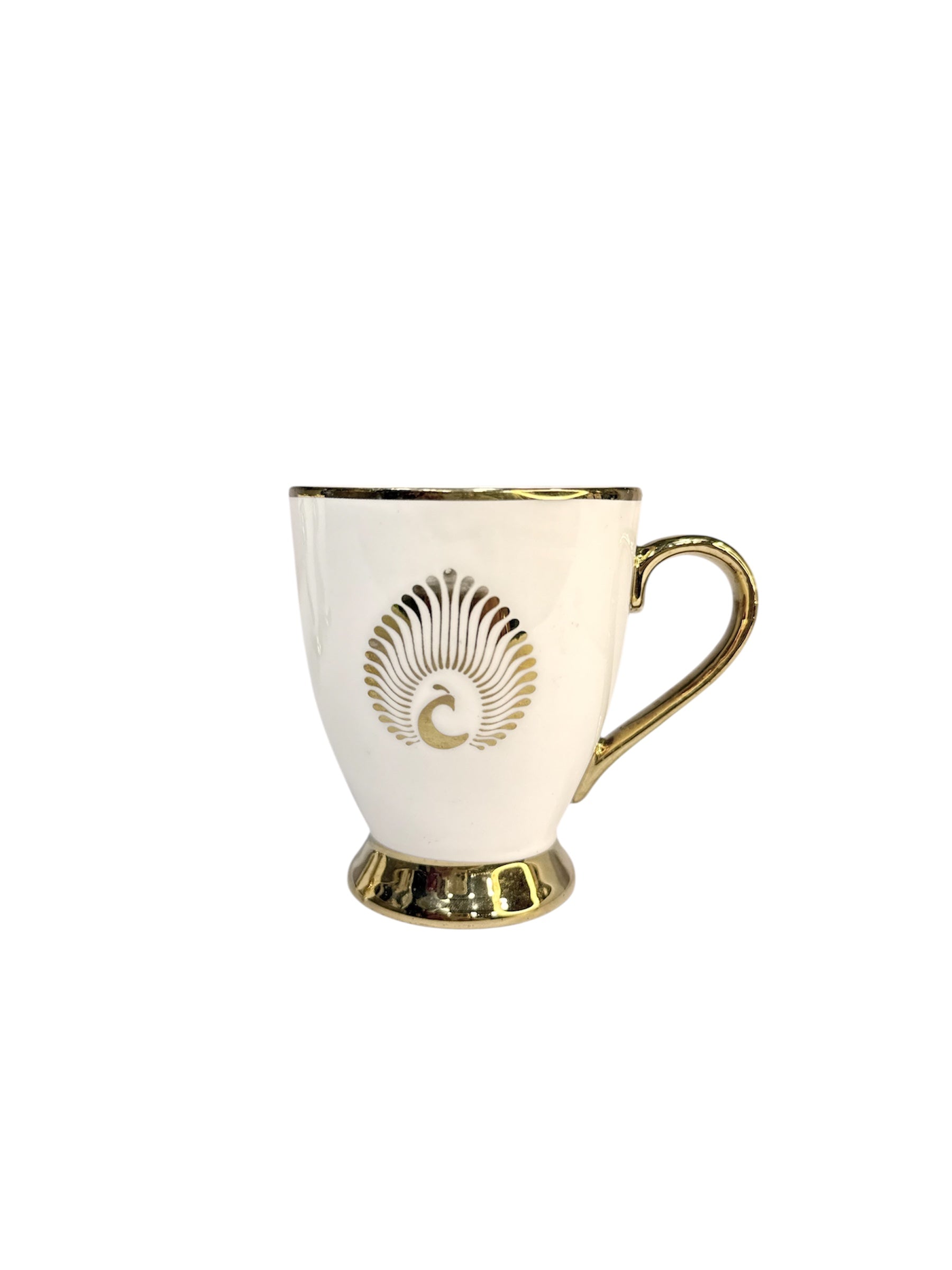 Luxury collection 6 pcs gold cup fine tableware