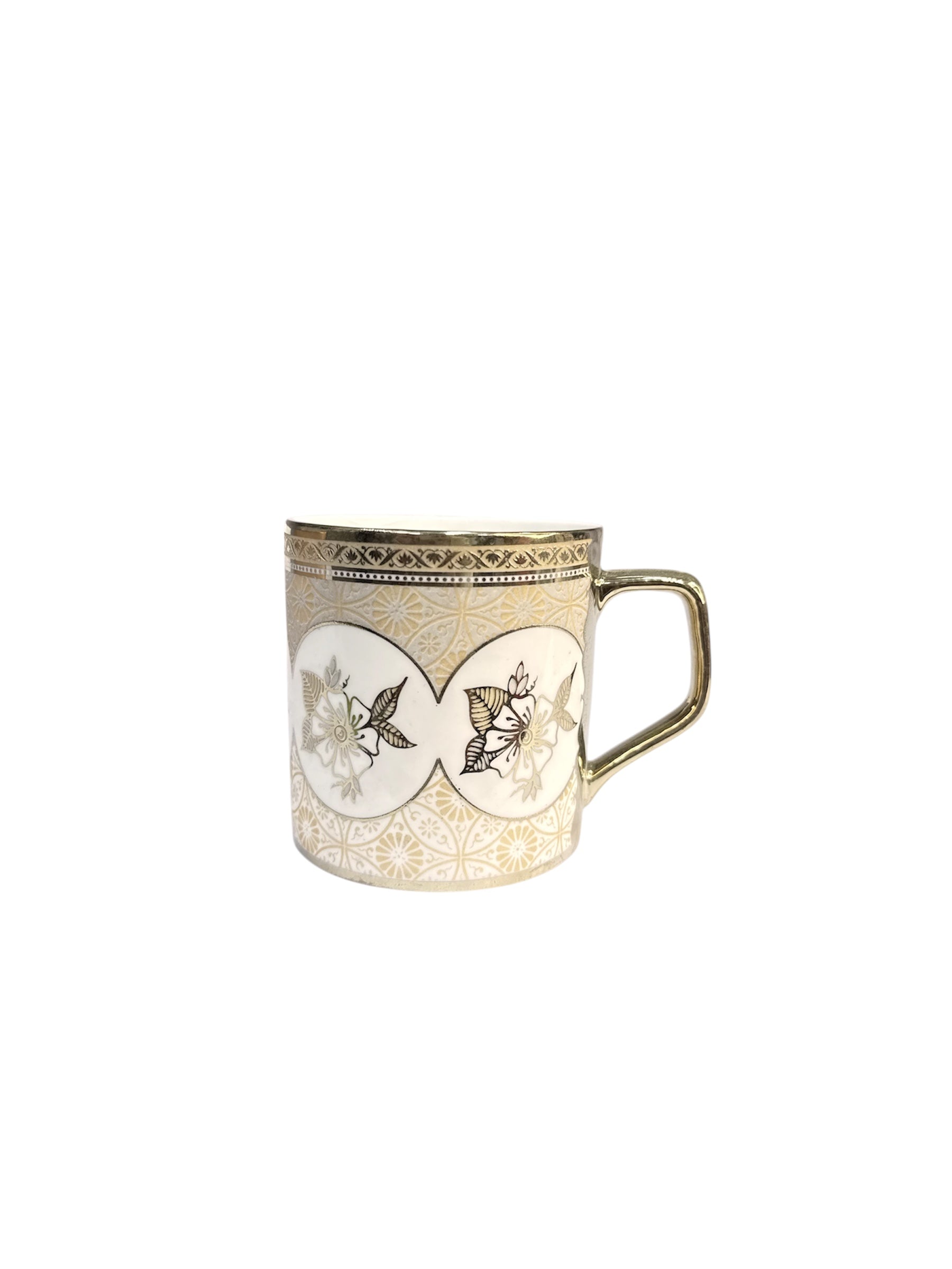 Luxury collection 6 pcs gold cup fine tableware