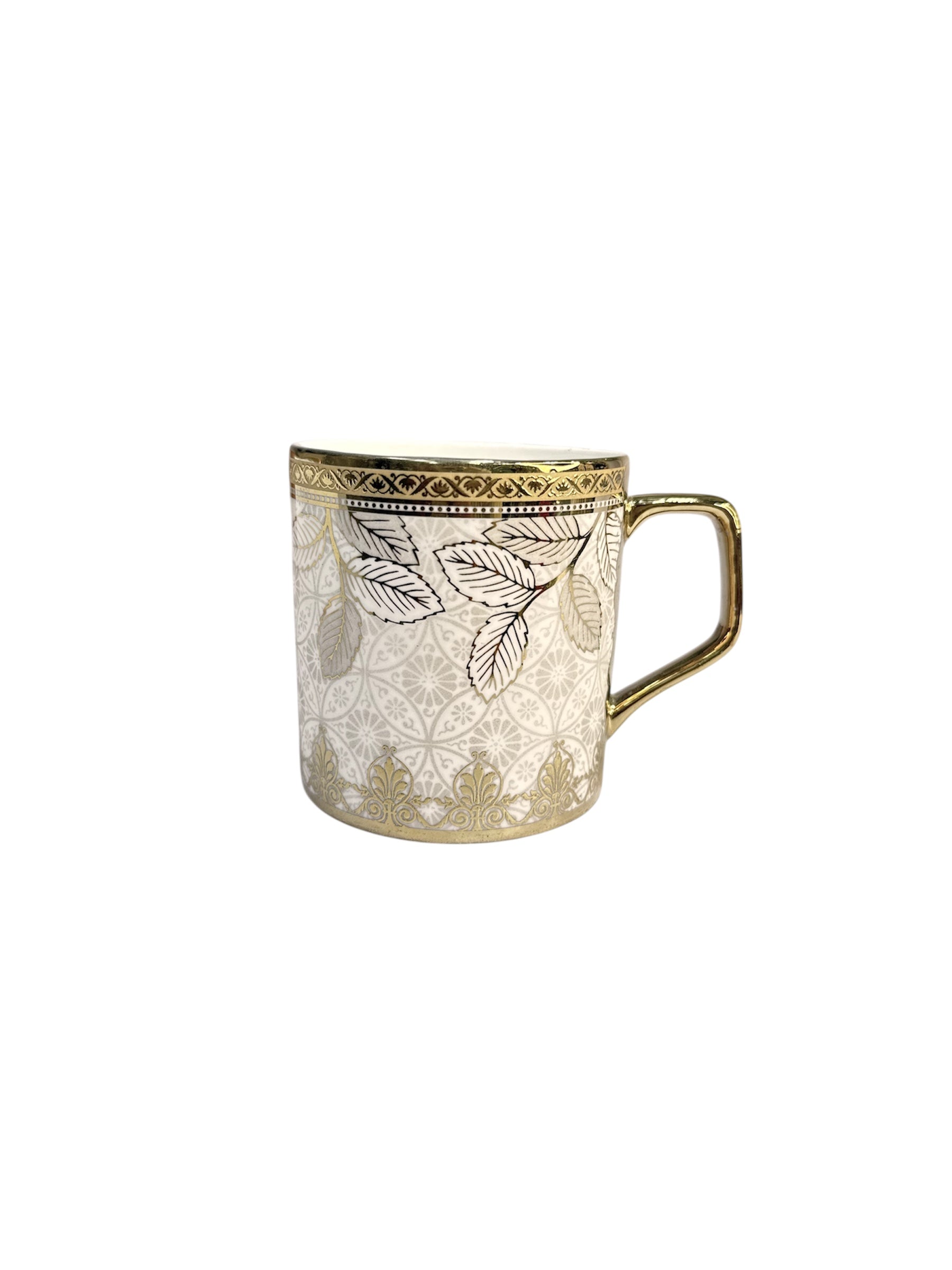 Luxury collection 6 pcs gold cup fine tableware