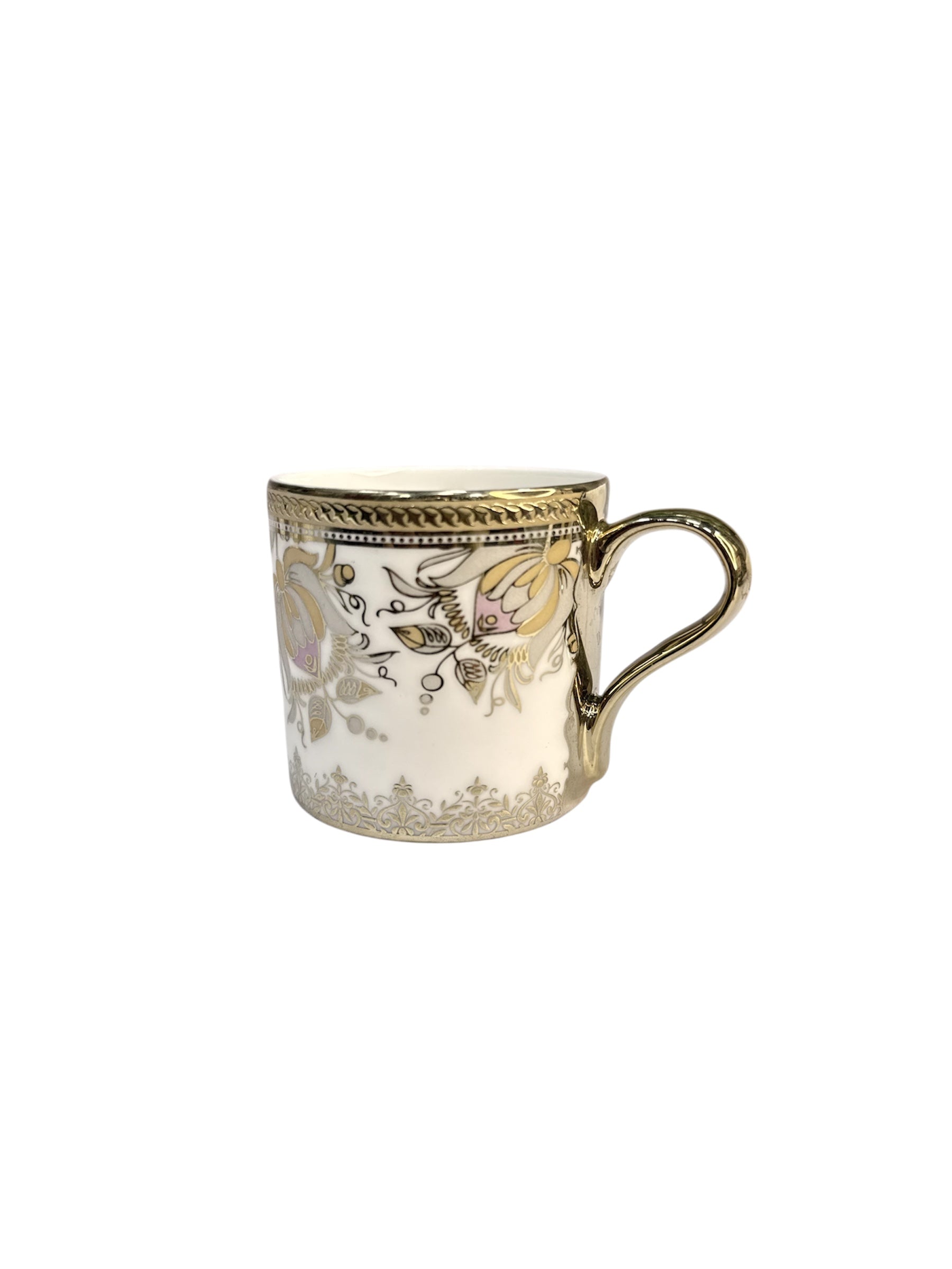 Luxury collection 6 pcs gold cup fine tableware