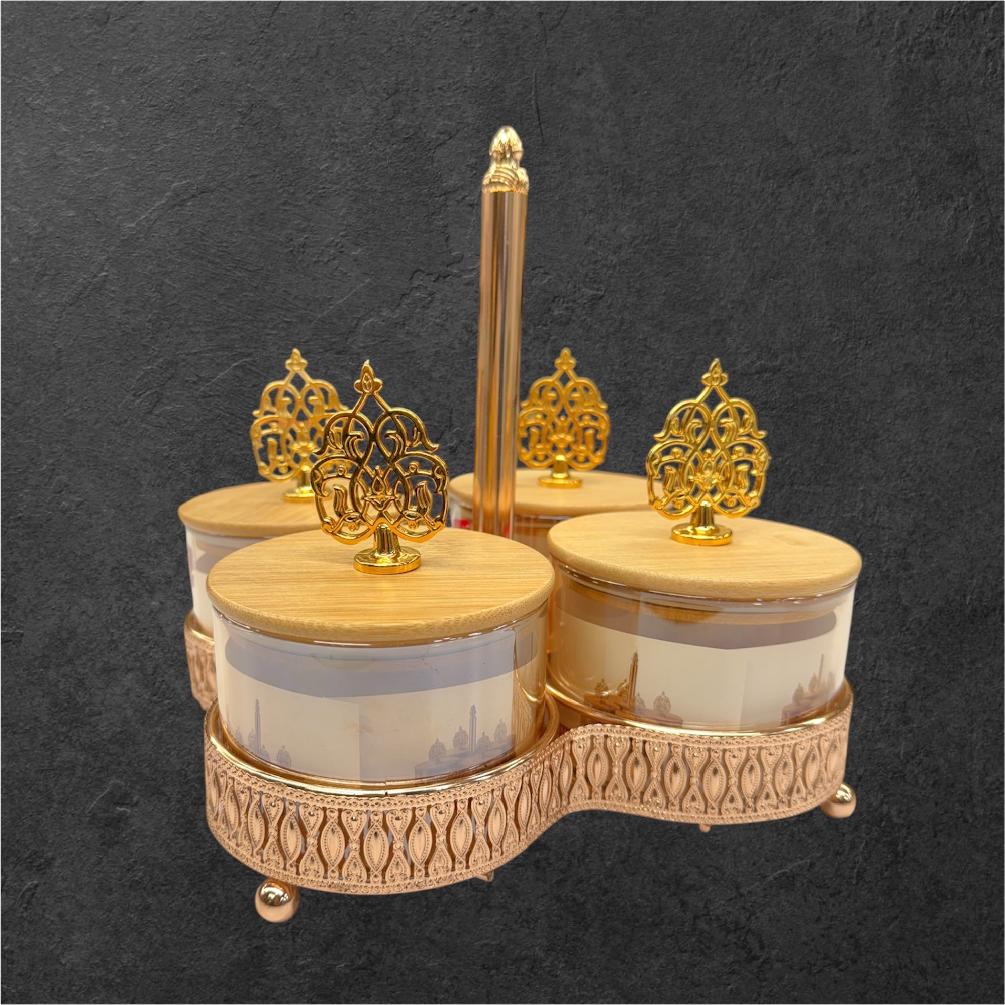 4 pcs candy jar