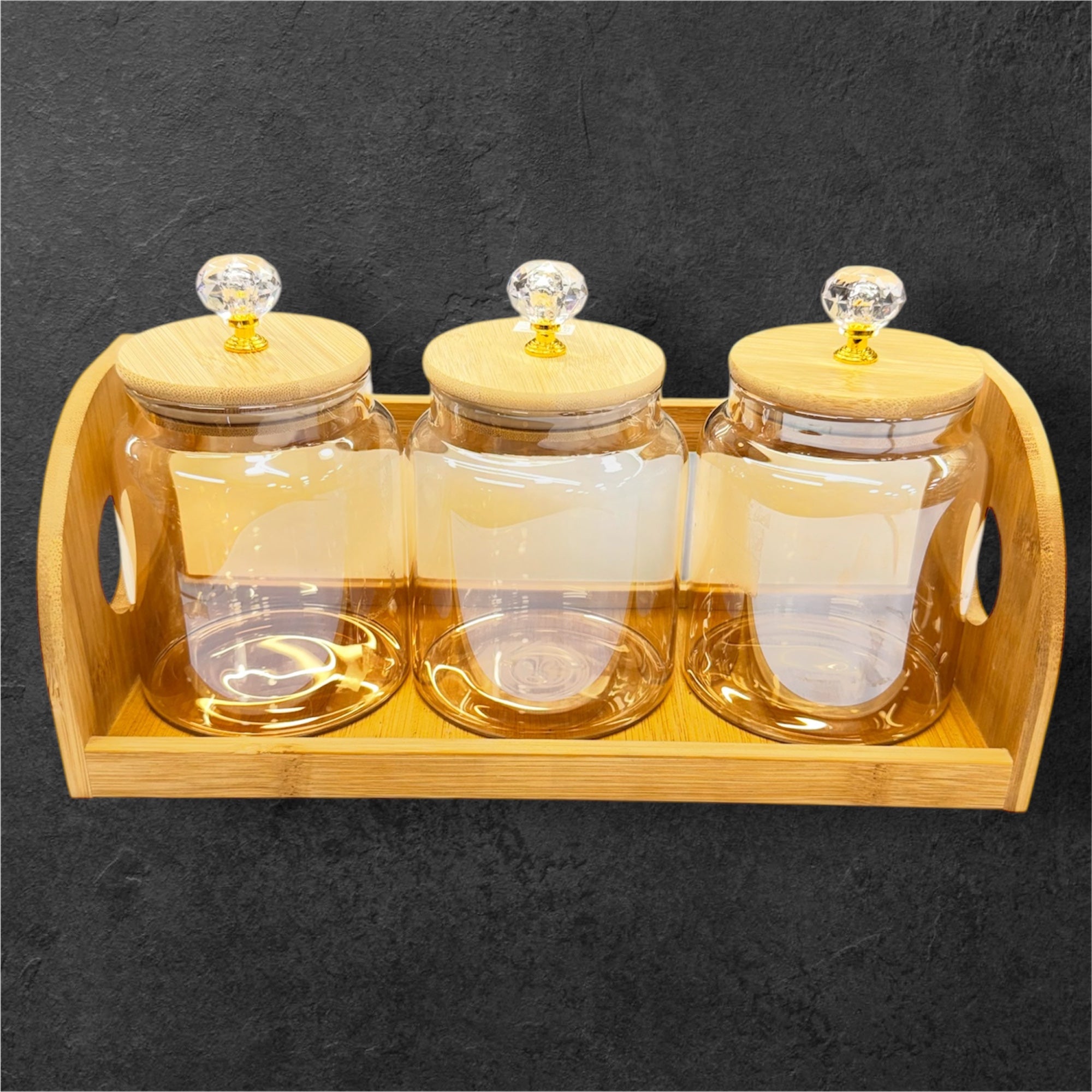 3 pcs candy Tea Coffee Sugar jar