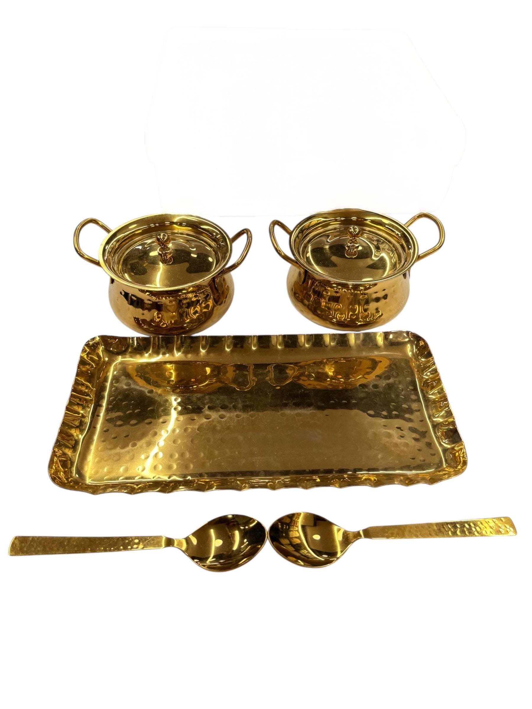 5 pcs handi set pvd gold