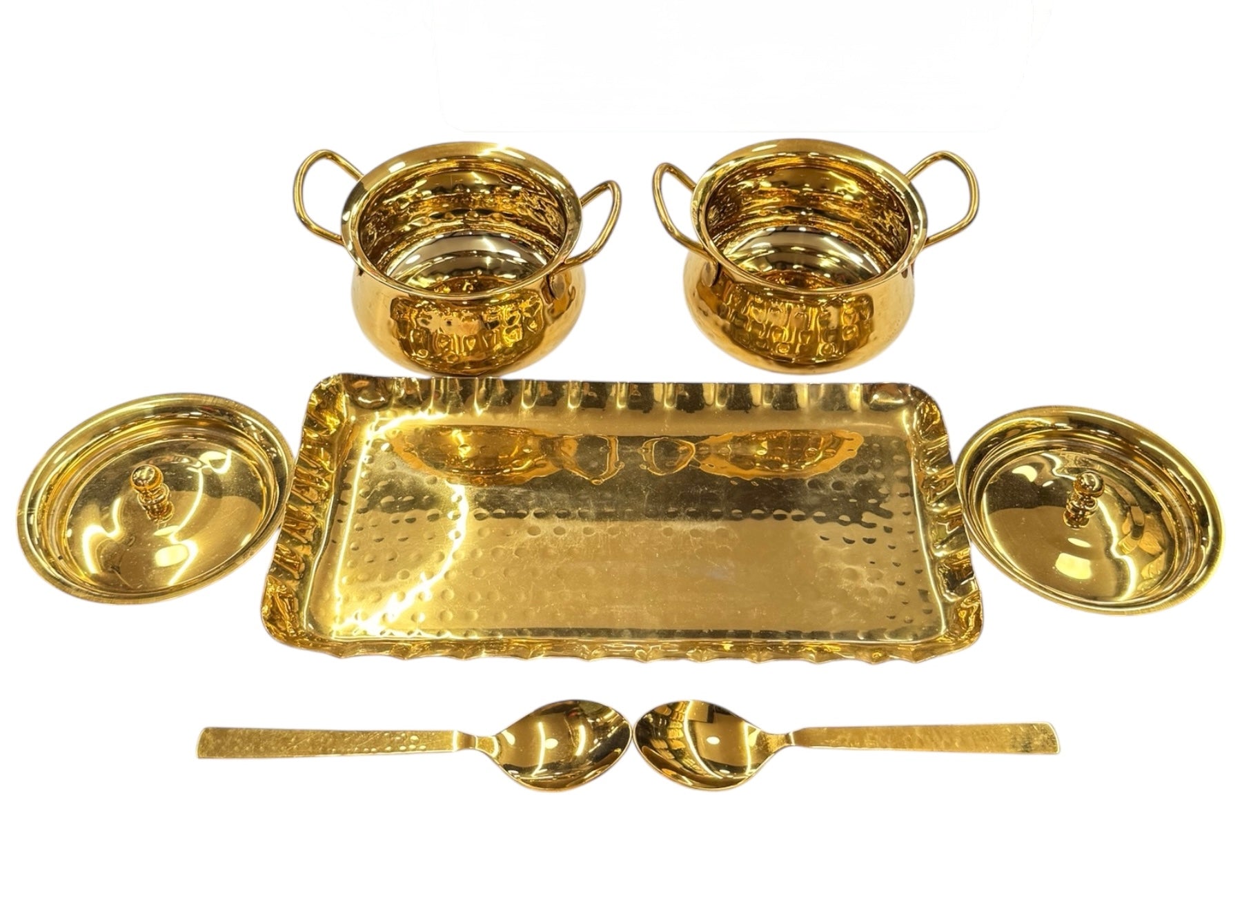 5 pcs handi set pvd gold