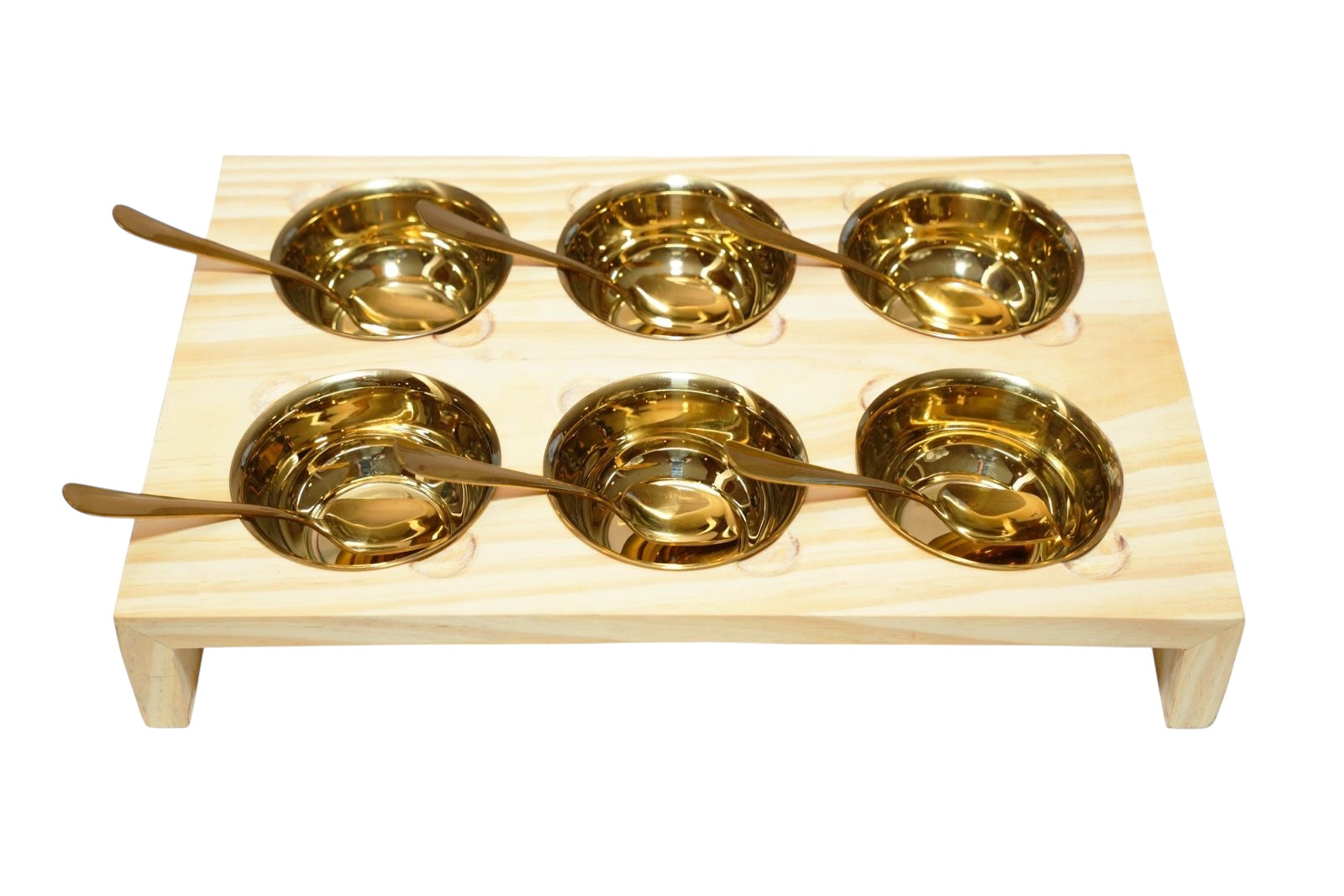 13 pcs Dessert set pvd gold
